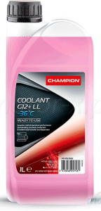 CHAMPION Jäähdytinneste COOLANT G12+ LL -36°C 1L