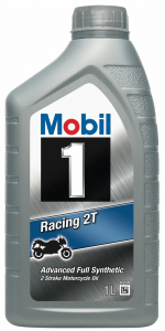 MOBIL 1 Moottoripyöräöljy racing 2T 1L