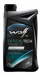 WOLF Vaihteistoöljy OFFICIALTECH 75W80 ZF 1L