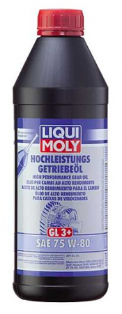 LIQUI-MOLY Vaihteistoöljy GL3+ 75W-80 1L