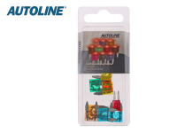 Autoline Laattasulakelajitelma LED Mini GM 10kpl