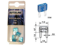 Autoline Laattasulake Mini GM 15A 5kpl