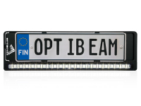 OPTIBEAM Peruutusvalo rekisterikilpeen E-BAR Reverse Optibeam