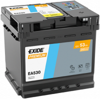 Exide Premiun 12V, 53Ah, 540A / 207x175x190 +/-