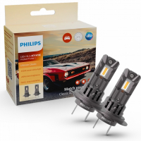 Polttimopari PHILIPS LED H7/H18 12V ULTINON CLASSIC