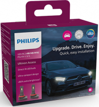 PHILIPS Ultinon Acces LED-ajovalopolttimopari 12V sumu H8/9/16