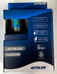 Polttimo AUTOLINE LED D4S/D4R 42V 4500lm
