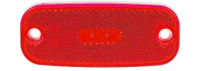 AUTOLINE LED Äärivalo PUNAINEN 12-24V 111x45mm