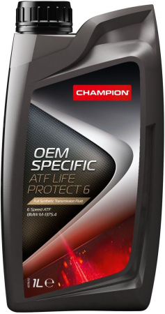 CHAMPION Automaattivaihteistoöljy OEM SPECIFIC ATF LIFE PROTECT 6 1L
