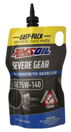 AMSOIL Severe Gear 75W-140 peräöljy SVO, pussi 0,95L