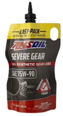 AMSOIL Severe Gear 75W-90 peräöljy PUSSI 0,95L