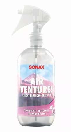 SONAX Ilmanraikastinsuihke AIRVENTURE Cherry blossom + green tea 300ml