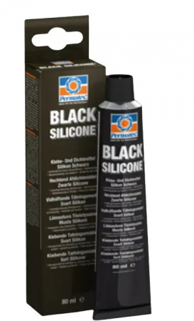 Permatex Musta Yleiskäyttöinen Silikoni 80 ml