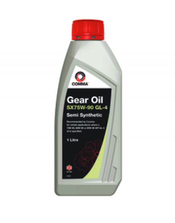 COMMA Vaihteistoöljy GEAR OIL SX75W-90 GL-4 1L