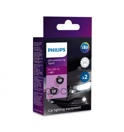 PHILIPS 11172D Tyyppi D liitinrenkaat LED H7 