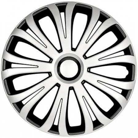 KORISTEKAPSELI AVERA SILVER & BLACK 15" 4KPL