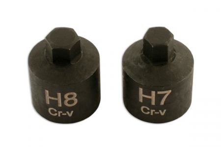 LASER KUUSIOKOLOAVAIN SARJA 3/8" 7mm/8mm LYHYT