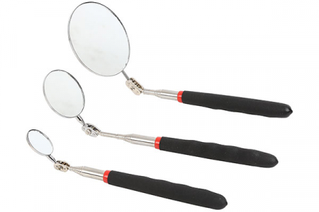 XL-TOOLS Tarkastuspeilisarja, 3-osainen