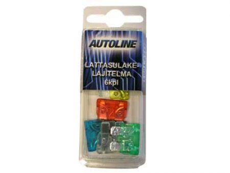 Autoline Laattasulakelajitelma GM  6kpl