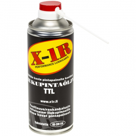 X-1R Liukupintaöljy Spray TTL 400ml