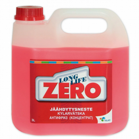 ZERO LONG LIFE jäähdytinneste punainen  3 L