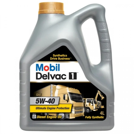 MOBIL Moottoriöljy DELVAC 1 5W-40  4L