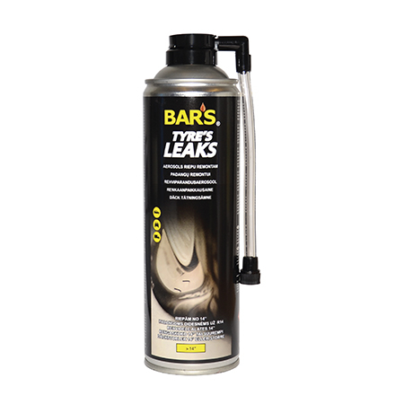 Bar's Tyre's Leaks renkaan paikkausaine 500ml