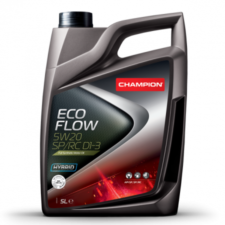 CHAMPION Moottoriöljy ECO FLOW 5W-20 SP/RC D1-3 5L