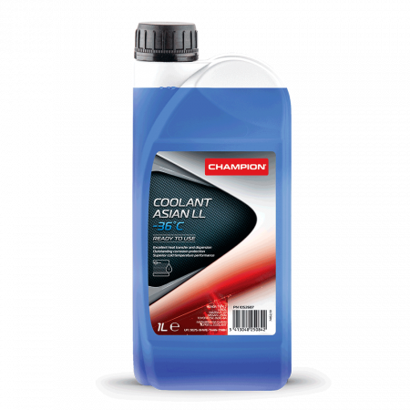 CHAMPION Jäähdytinneste COOLANT ASIAN LL -36°C 1L